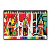 24 crayons de couleur