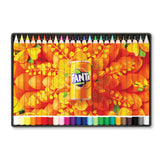 24 crayons de couleur