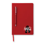 CAMPINA - Carnet à couverture rigide A5 Giftology avec stylo en métal