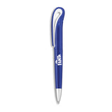 Stylo à bille en forme de faucille