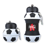 Bouteille d'eau en forme de ballon de football