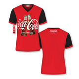 T-shirt à col en V personnalisé pour homme